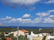 Plaka bei Chania Kreta: Freistehendes Haus mit Meerblick in Plaka zu verkaufen - zur Renovierung Haus kaufen